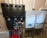 Монтаж котельной с газовым котлом Vaillant и электрическим котлом Protherm