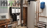 Монтаж бойлера ACV в котельной