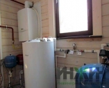 Монтаж котельной с настенным котлом и бойлером Vaillant