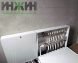 Монтаж двух коллекторных шкафов Grota с коллекторами Valtec