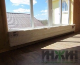 Монтаж радиатора отопления в бане