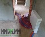 Установка коллектора отопления Valtec