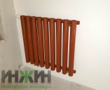 Дизайн-радиатор Гармония (КЗТО), монтаж