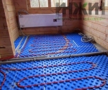 Монтаж теплого пола Rehau в деревянном доме