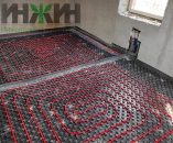 Теплый пол Valtec, укладка на матах