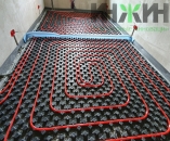 Монтаж водяного теплого пола Valtec на плитах