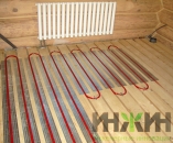 Теплый пол в деревянном полу