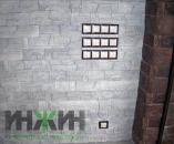 Монтаж блока выключателей