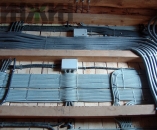 Электропроводка, монтаж в доме из бревна