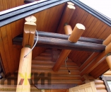 Монтаж освещения крыльца