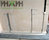 Монтаж скрытой электропроводки в КП