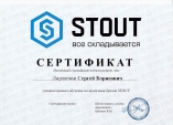 Сертификат обучения STOUT